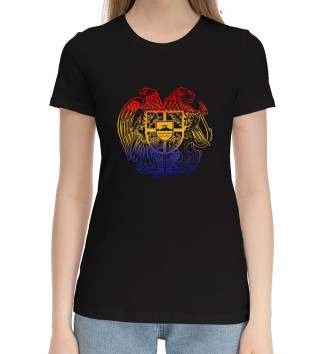 Женская Хлопковая футболка Армения