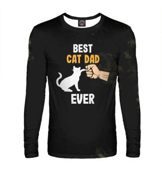 Мужской Лонгслив Best Cat Dad Ever