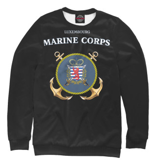Женский свитшот Luxembourg Marine Corps