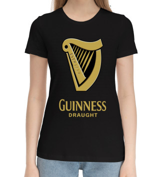 Женская Хлопковая футболка Ирландия, Guinness