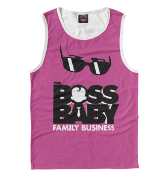 Майка для мальчиков Boss Baby: family business