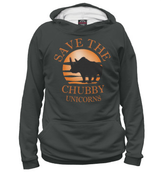 Женское Худи Save The Chubby Unicorns