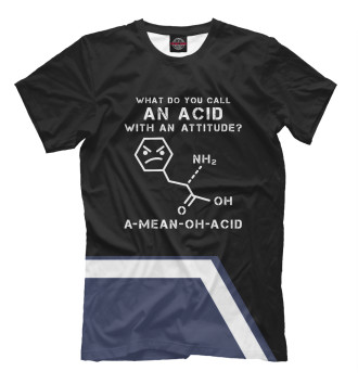 Мужская Футболка Funny Chemistry Amino Sarca