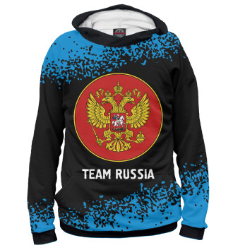 Худи для девочек Russia - Герб | Team Russia | Краска