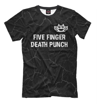 Мужская Футболка Five Finger Death Punch Glitch Black