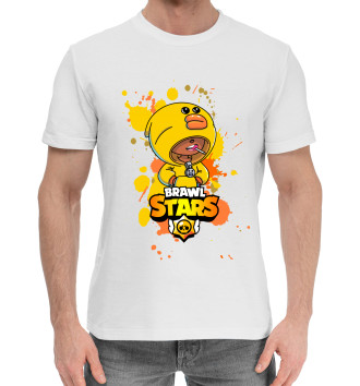Мужская Хлопковая футболка Brawl Stars Leon Sally