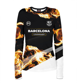 Женский лонгслив Barcelona Sport Fire