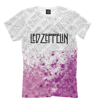 Футболка для мальчиков Led Zeppelin Rock Legends (purple)