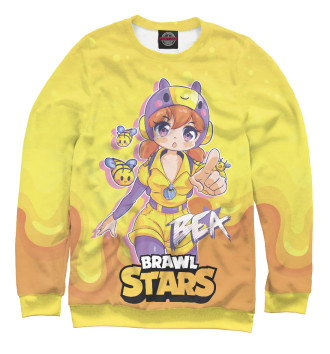 Мужской Свитшот Bea Brawl stars Беа anime