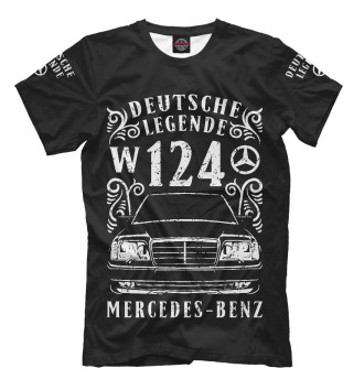 Мужская Футболка Mercedes-Benz W124