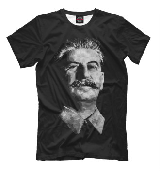 Мужская Футболка Сталин