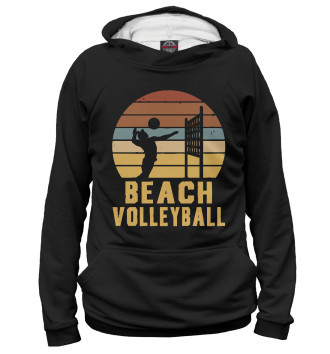 Женское Худи Пляжный волейбол