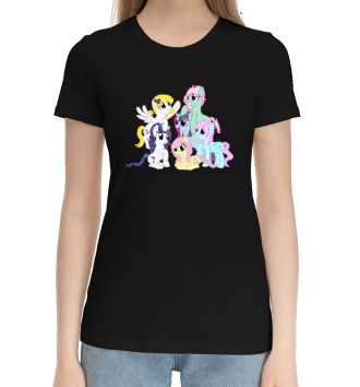 Женская Хлопковая футболка My Little Pony