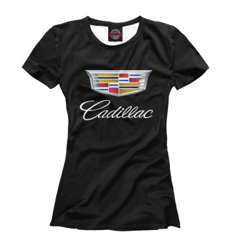 Женская Футболка Cadillac