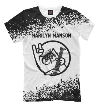 Футболка для мальчиков Marilyn Manson / Кот