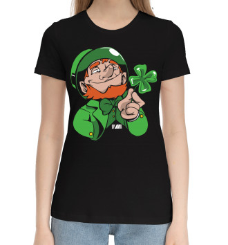 Женская Хлопковая футболка St. Patrick's day