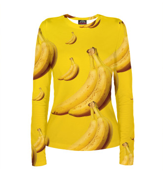 Женский Лонгслив Бананы