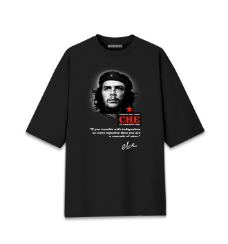 Женская Хлопковая футболка оверсайз Che