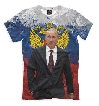 Мужская Футболка Путин