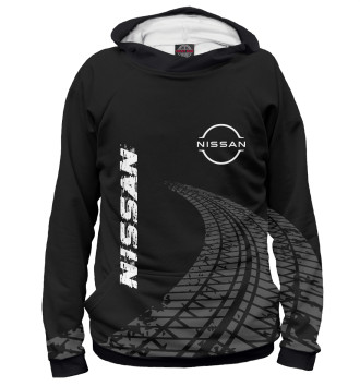 Худи для мальчиков Nissan Speed Tires (черный)