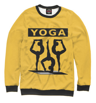 Мужской Свитшот Йога yoga