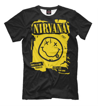 Мужская футболка Нирвана (Nirvana)