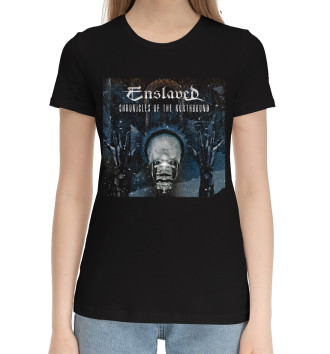 Женская Хлопковая футболка Enslaved