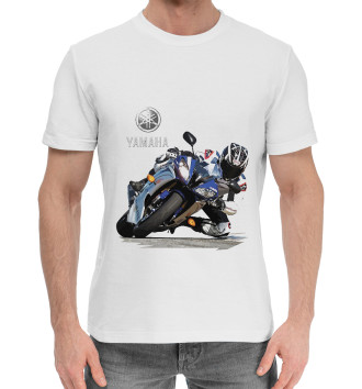 Мужская Хлопковая футболка Yamaha
