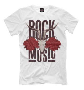 Мужская футболка Рок Музыка