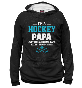 Женское Худи I'm A Hockey Papa