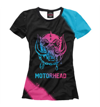 Женская футболка Motorhead Neon Gradient (colors)