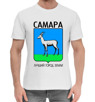 Мужская Хлопковая футболка Самара