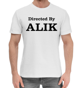Мужская Хлопковая футболка Directed By Alik