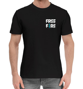 Мужская Хлопковая футболка Garena Free Fire