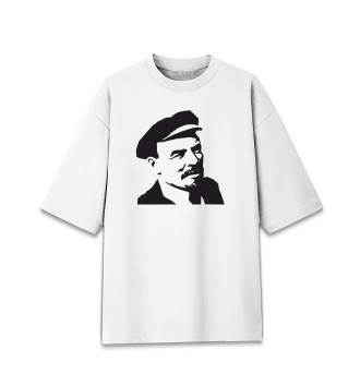 Мужская Хлопковая футболка оверсайз Ильич