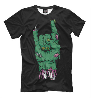 Мужская футболка Rock Zombie