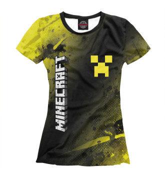 Женская Футболка Minecraft / Майнкрафт