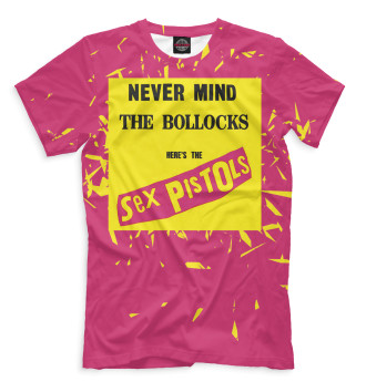 Мужская Футболка Never Mind The Bollocks, Here's The Sex Pistols - Sex Pistols