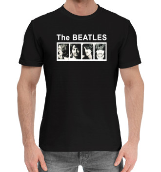 Мужская Хлопковая футболка The Beatles -The Beatles