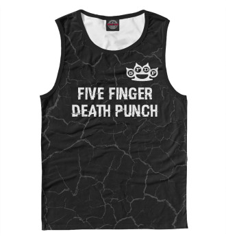 Мужская Майка Five Finger Death Punch Glitch Black