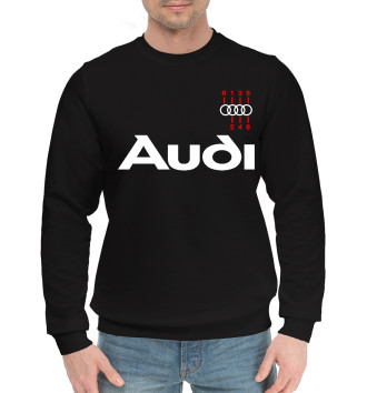 Мужской Хлопковый свитшот Audi - Коробка