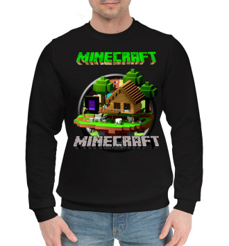 Мужской Хлопковый свитшот Minecraft