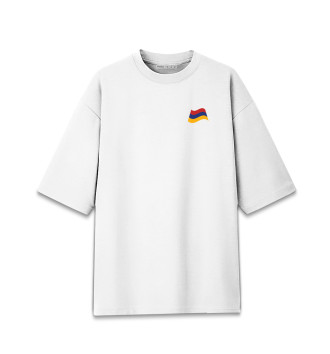 Женская Хлопковая футболка оверсайз Армения