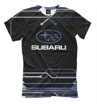 Мужская Футболка Subaru