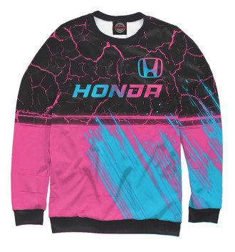 Свитшот для девочек Honda Neon Gradient