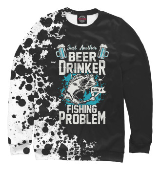 Свитшот для мальчиков Beer Drinker Fishing