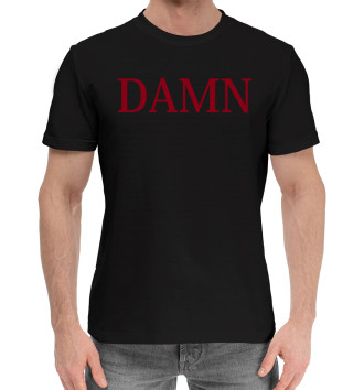 Мужская Хлопковая футболка DAMN. Kendrick Lamar