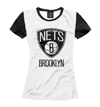 Женская Футболка Brooklyn Nets
