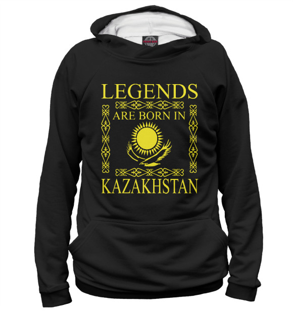 Женское худи Легенды Казахстана