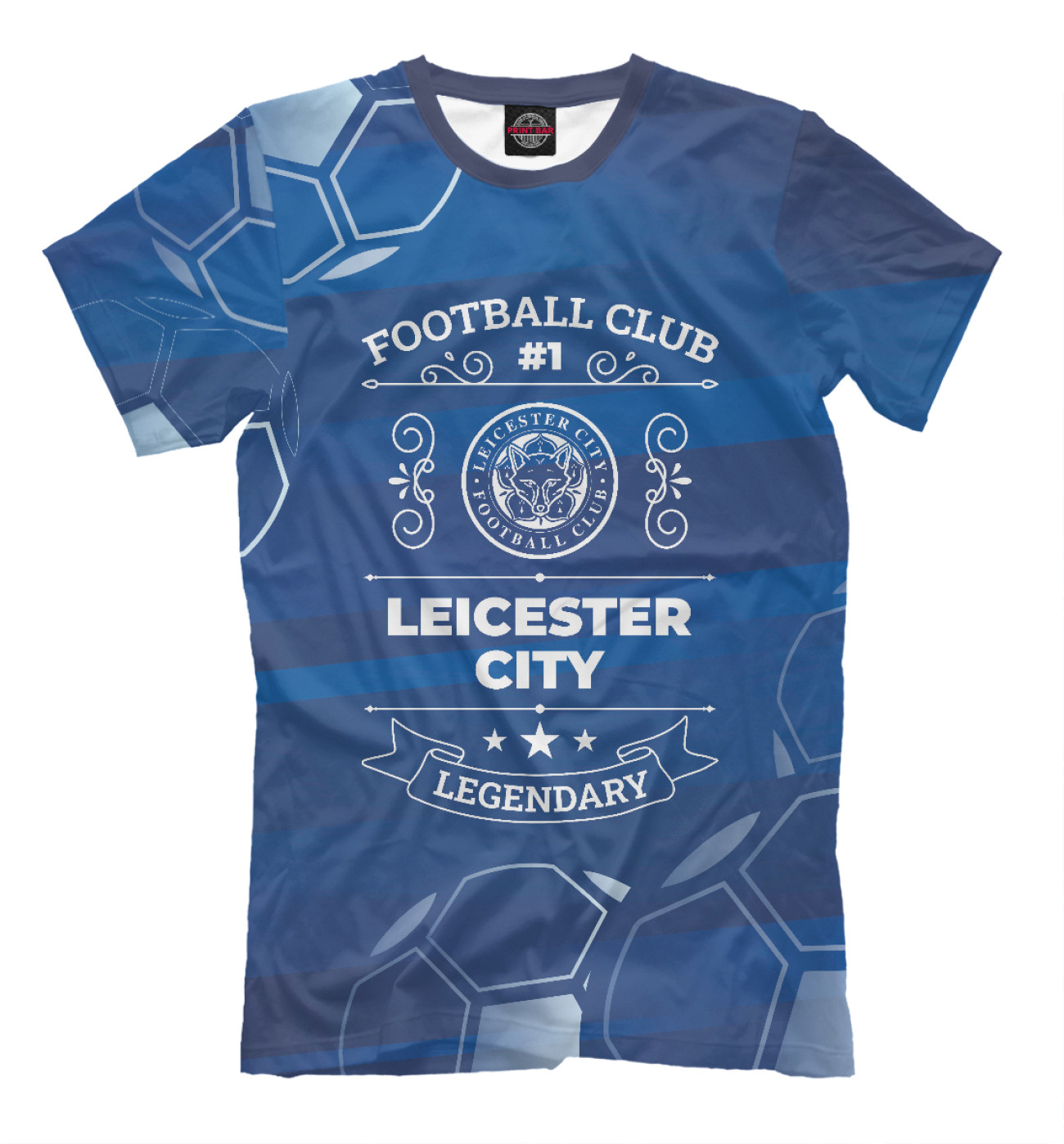 Мужская Футболка Leicester City FC #1, артикул: FTO-816586-fut-2